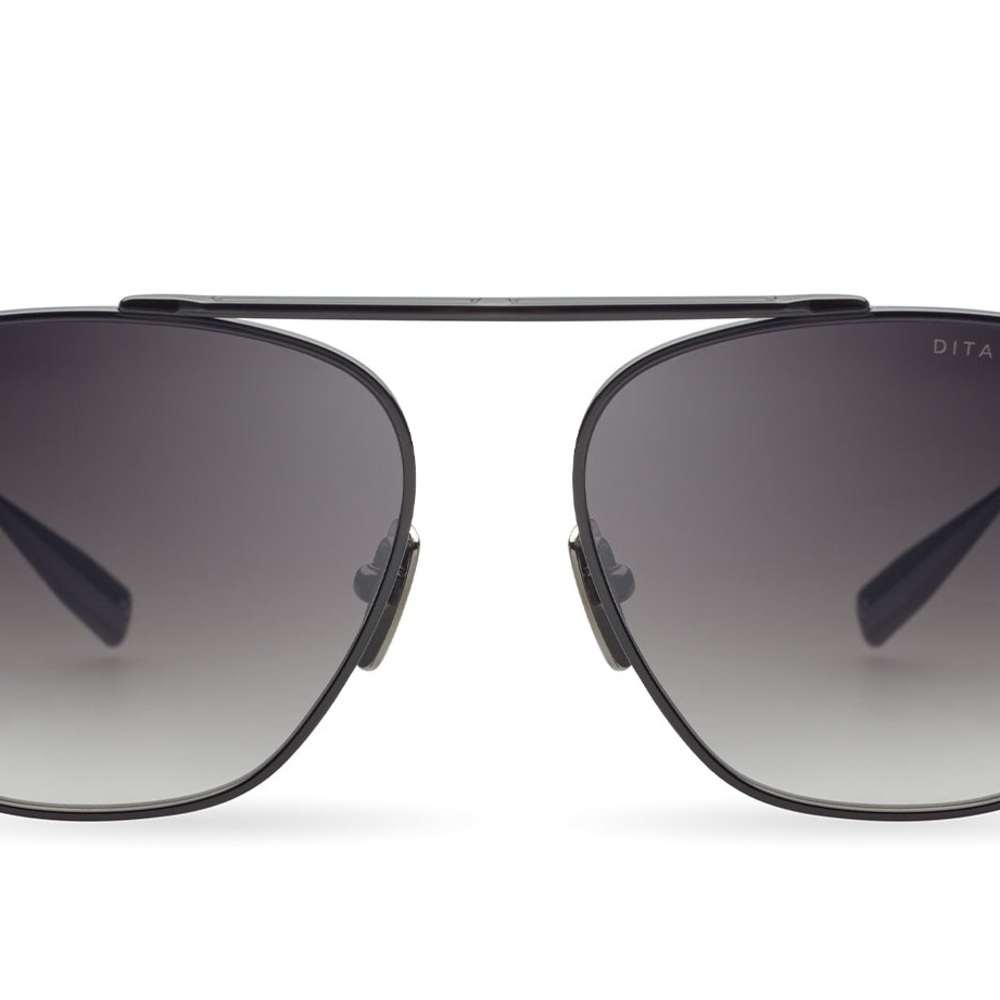 DITA Gradient Lens Aviator Sunglasses in Black